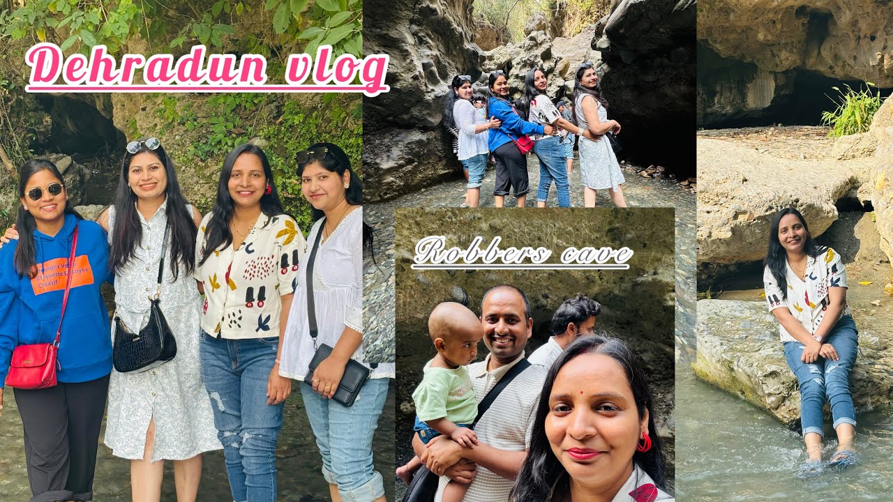 Dehradun me ki humane bahut fun and masti #robberscave #monestry #temple #dailyvlog 