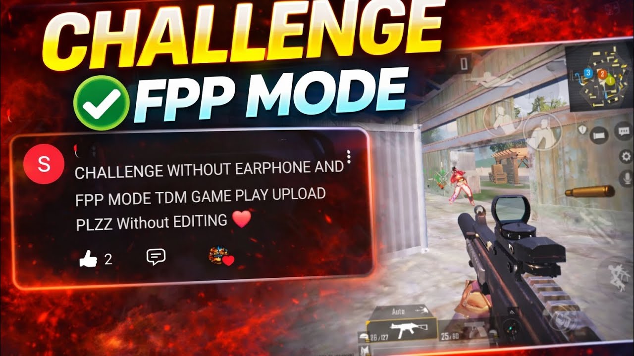 FPP Mode Challenge 🔥 | No Earphone ❌ | Raw Gameplay | BGMI