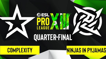 CS:GO - Complexity vs. Ninjas in Pyjamas [Mirage] Map 1 - ESL Pro League Season 13 - Quarter-final