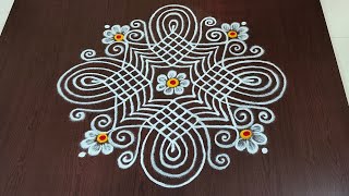 Dhanurmasam Geethala Muggulu7Dots Padi Kolamspongal Kolamseasy Sankranti Muggulu Kaa Rani