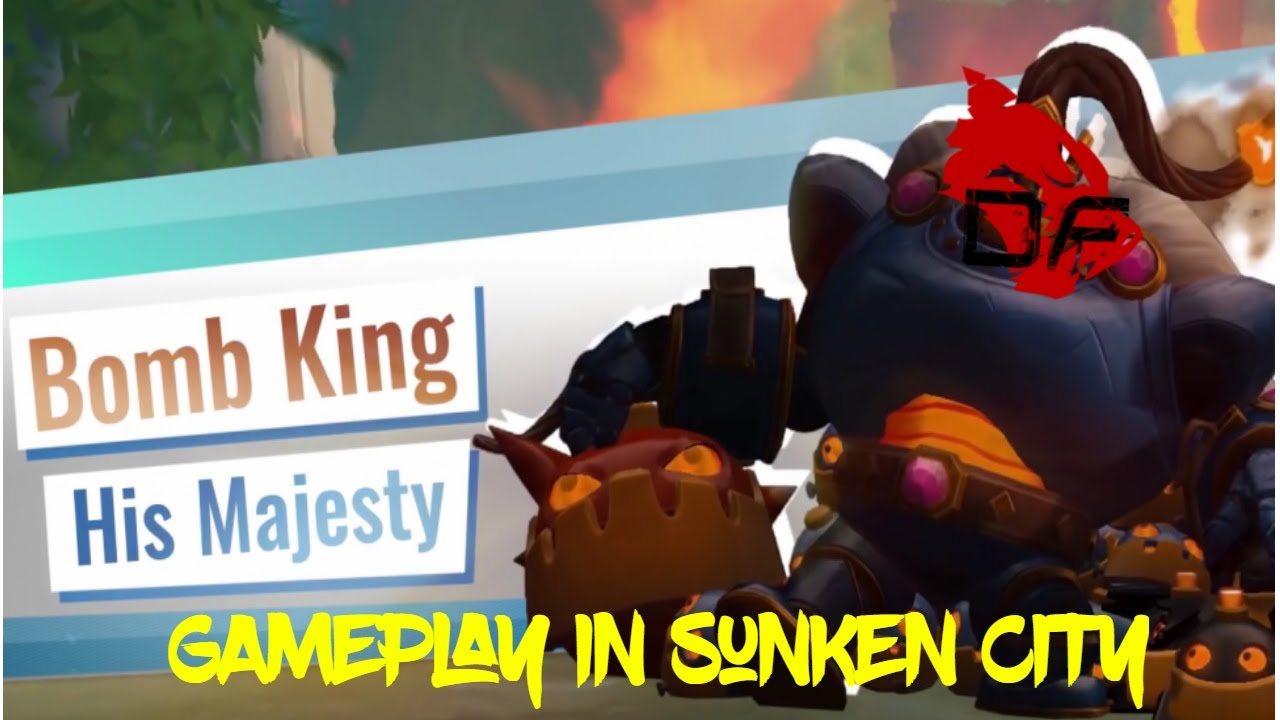 Paladins Bomb King Sunken City Test Map
