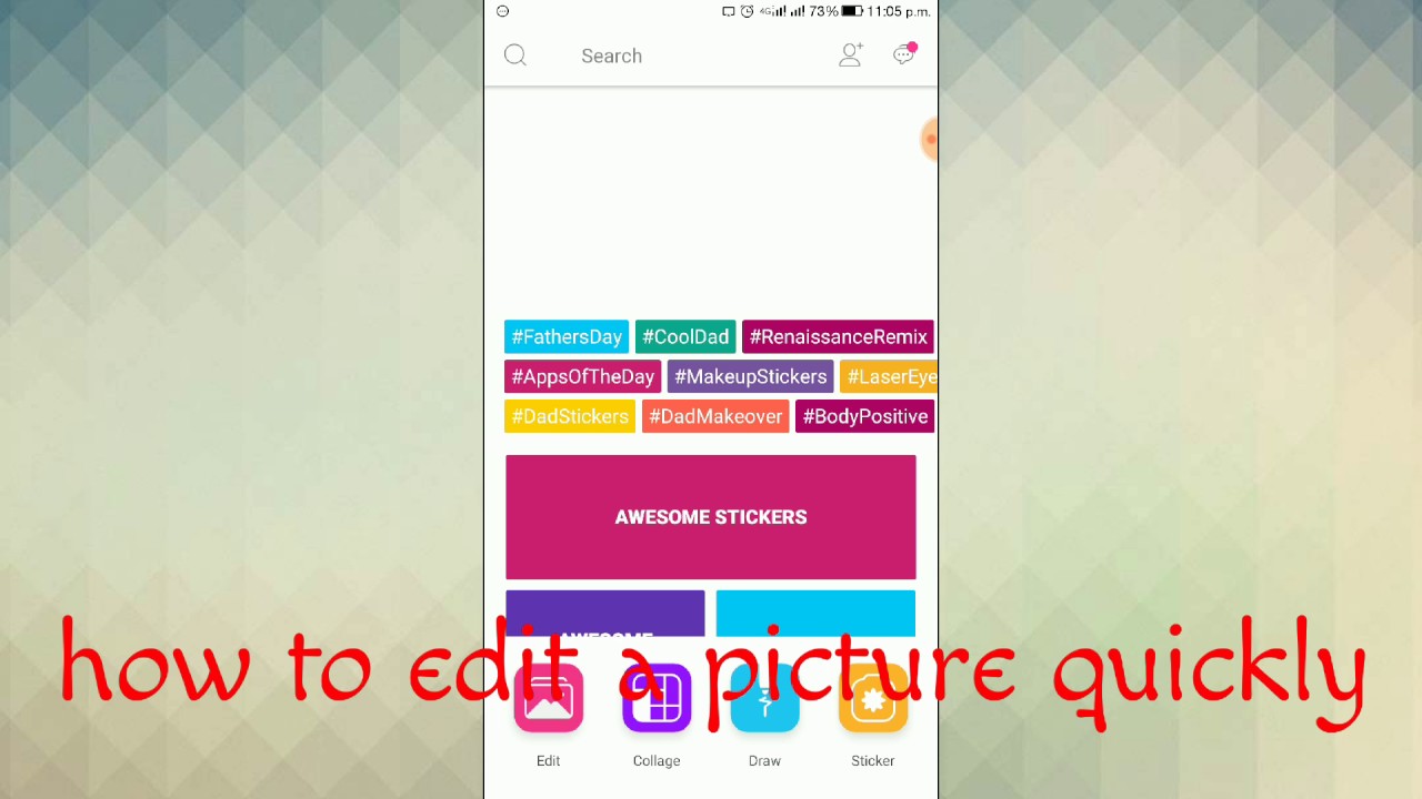 how to crop a picture quickly on picsart YouTube