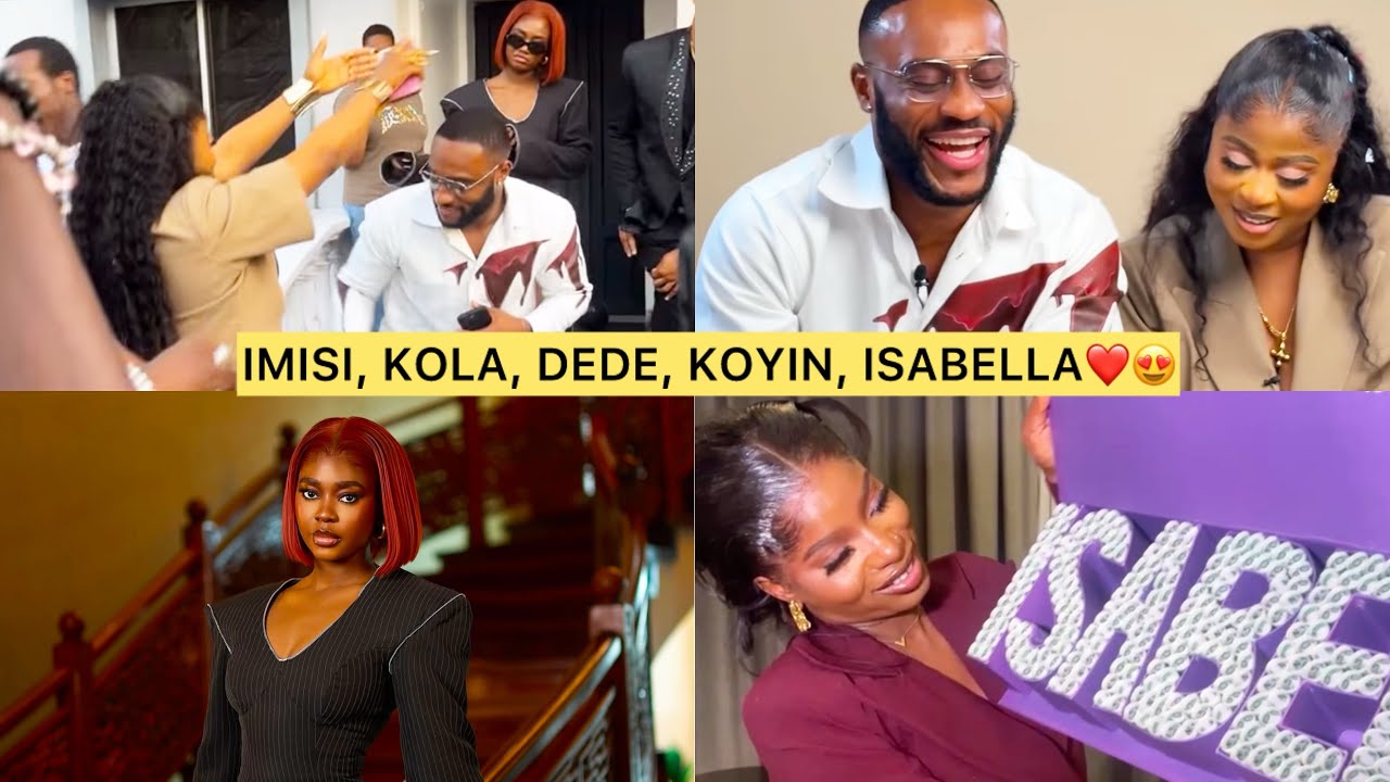 КОЛА И ИМИСИ МОМЕНТ❤️ДЕДЕ, КОИН, ИЗАБЕЛЛА ДЕЛАЮТ САМОЕ САМОЕ ДЕЛАЮЩЕЕ😍 BBNAIJA СЕЗОН 10 BBNAIJA