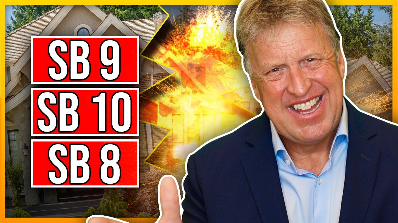 California SB 9, SB 10 and SB 8 Governor Newsom Abolishes Most Single