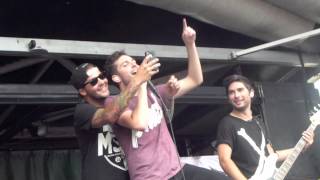 You Me At Six - Reckless - Warped Tour Holmdel NJ (HD)