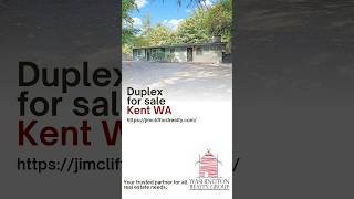 Duplex for sale in KENT WA 98032  - #shorts