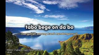Ketabo Ketabovokal Lirik Dan Arti Terjemahan Lagu Daerah Sumatera Utara Ciptaan Nahum Situmorang