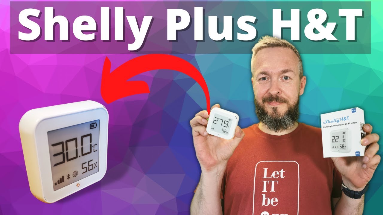 Shelly H&T WiFi Humidity and Temperature Sensor User Guide