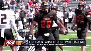 Findlay’s Jayden Farmer earns NFL opportunity with Ravens minicamp invite