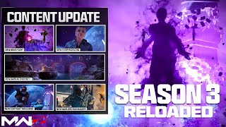 NEW Zombies Season 3 Reloaded EARLY GAMEPLAY! (New Boss Fight, Story Mission, &) - Modern Warfare 3