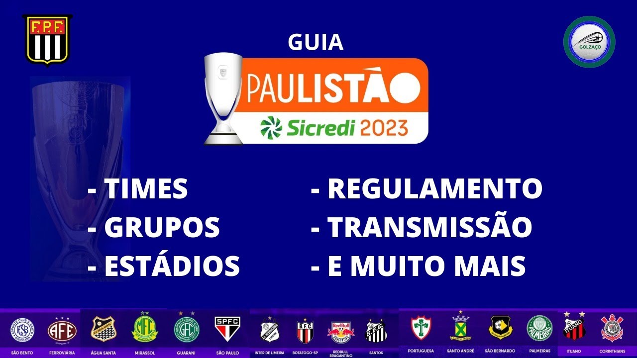 Guia do Paulistão 2022: tudo o que você precisa saber sobre o torneio, campeonato paulista