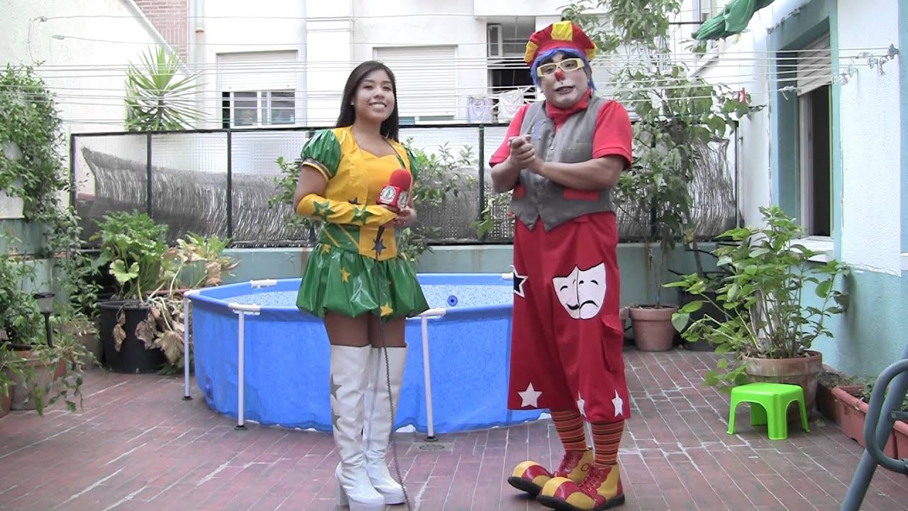 el payaso rocotin y mazamorrita con su amiga karol tlf:911690720 / ...