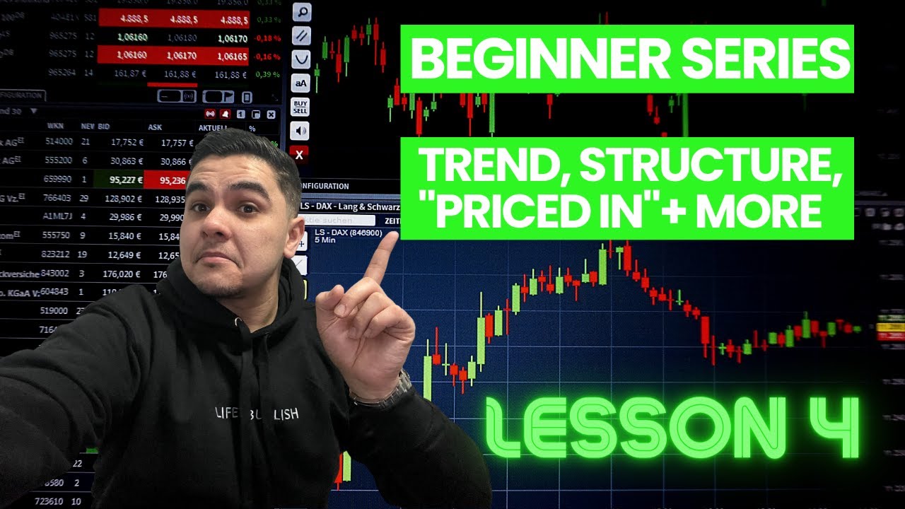 Technical Analysis For Beginners - Structure, Trend & More! - YouTube