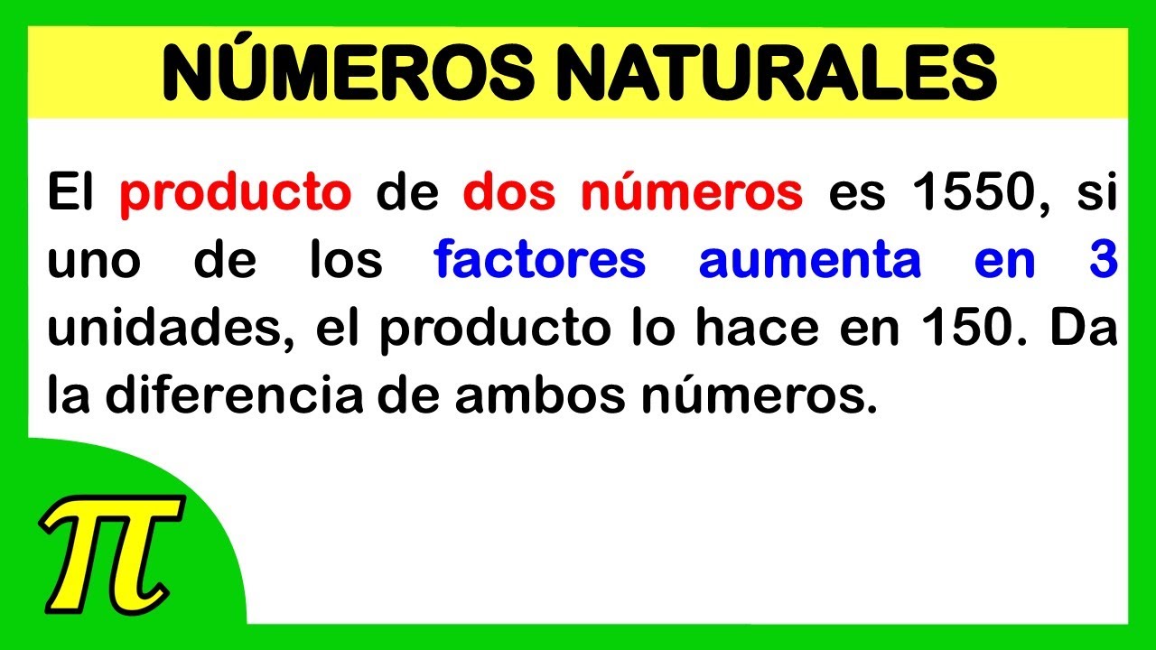 El producto de dos números es 1550, si un factor aumenta en 3 unidades