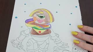 ASMR Robots and Cars Coloring Book 12 screenshot 3