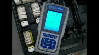 Drinking water analysis using portable water analyser | portable pH meter| Eutech-Cyber scan PCD 650