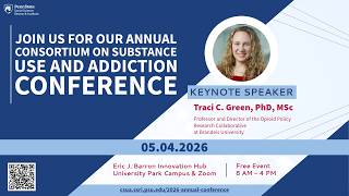 2026 Consortium on Substance Use and Addiction Conference  - Opening Remarks and Keynote