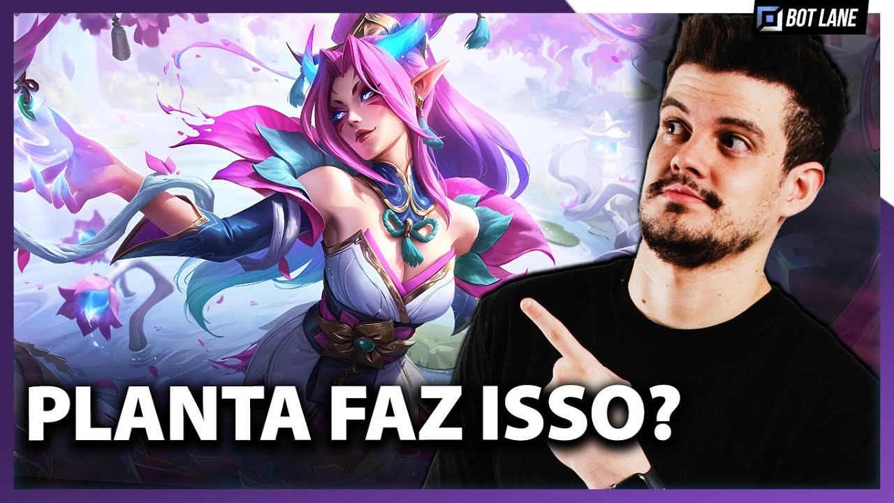 ZYRA na BOT LANE  é mais chata que QUALQUER AD CARRY! 🪴