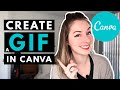 Create a GIF in Canva - FREE & EASY METHOD!