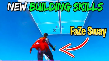 FaZe Sway Shows His New Building Skills! (Fortnite)