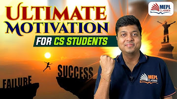 Ultimate Motivation For CS Students - Motivation का बाप | Mohit Agarwal