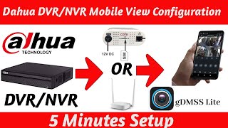 Dahua DVR NVR Mobile view Configuration | Dahua Mobile view setup |  Dahua Dvr online in Tamil screenshot 2