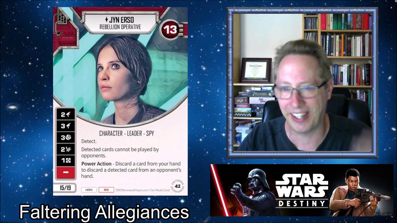 SW Destiny - New Set Review - Faltering Allegiances