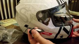 x1 Helmet setup pt.1