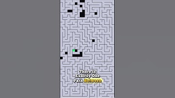 Generating Maza Using an Algorithm #programming #maze