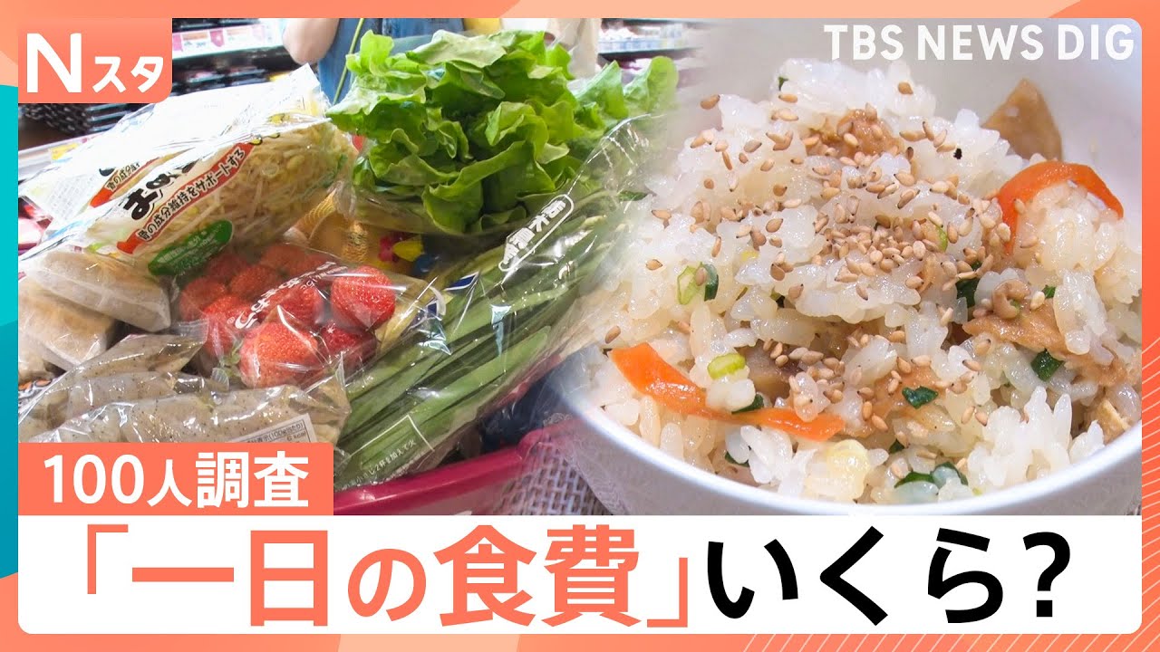 100家族に調査！まとめ買いスーパーで聞いた「何日分まとめ買いする？」「一日の食費は？」【Nスタ・それスタ】｜TBS NEWS DIG