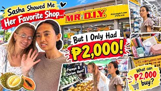 What Can ₱2,000 Buy in the Philippines? 😱 | Mr. DIY Budget Challenge