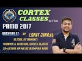 PRMO 2017 Q27 Sol | Lohit Jindal Sir | Maths Olympiad | IOQM | IIT Bombay