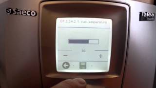 Видео Saeco Talea Touch - Ukryte Menu (автор: Piotr)