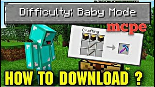 baby mod minecraft pe 100% working screenshot 5