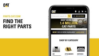 How to Find the Right Parts | Parts.cat.com screenshot 3