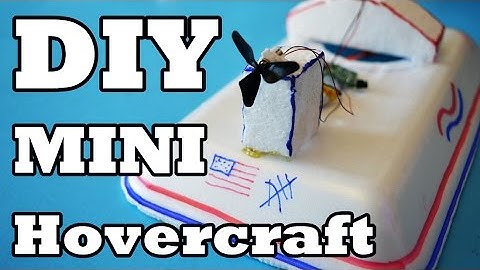 DIY Mini RC Hovercraft