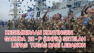 Download Lagu Haru.. Keluarga dan Pangkoarmada II Sambut Kontingen Garuda 28 - P (UNIFIL) Yang Bertugas di Libanon MP3