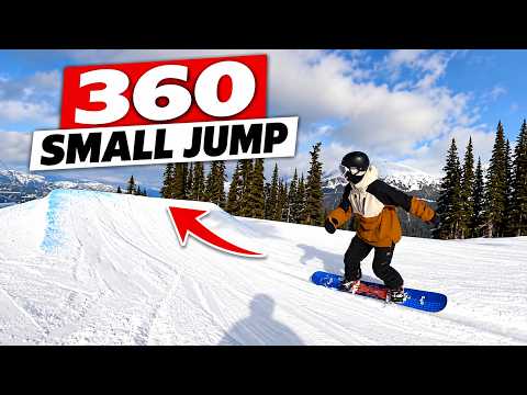 Como fazer um 360 frontal num salto pequeno – Truques de snowboard