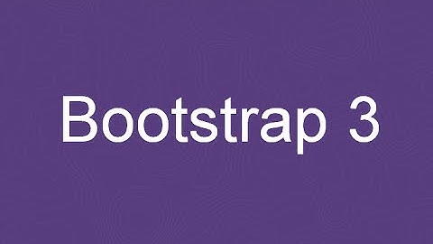 Bootstrap 3 Lesson - 5 Tabs and Pills Component