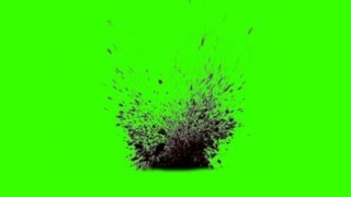 Dirt Charges 10 different FX green screen footage - free use