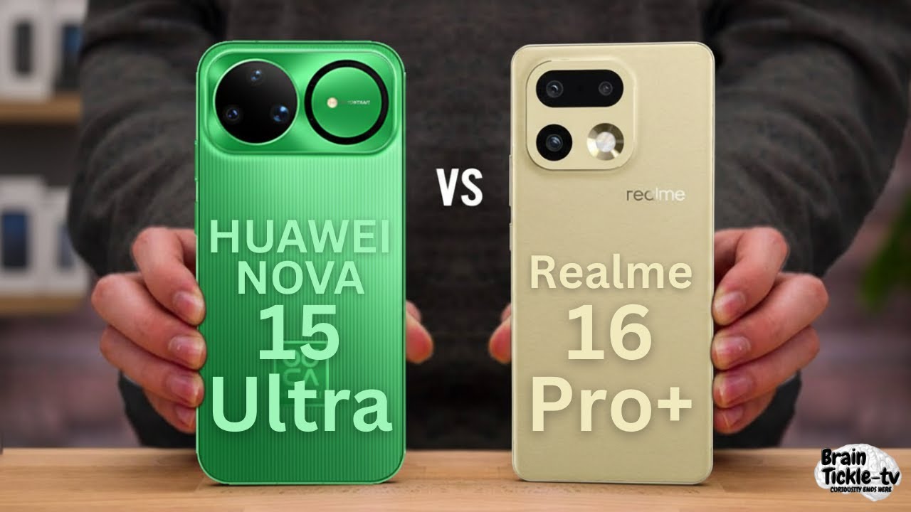Huawei nova 15 Ultra vs Realme 16 Pro+