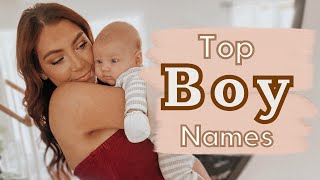 Top BABY BOY Names! (First & Middle) 2021