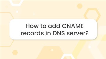 How to add CNAME records in DNS server | Vtiger CRM