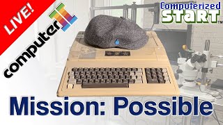 COMPUTER Mission: Possible... My MCA Apple ][+ Clone is Close to Working! (Computerized Start™ Live)