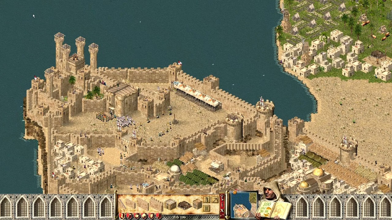 Ocean side kingdom Stronghold Crusader