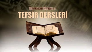 Araf Suresi 32 - 37 Ramazan Kayan - Tefsir Dersleri