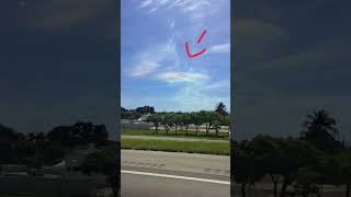There are colorful clouds in the sky located in maimi!!!!!!!!😲