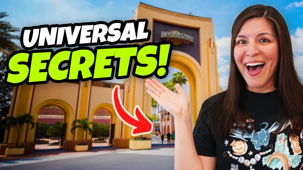 10 SECRETS You DIDN'T KNOW About Universal Studios Florida // Can you