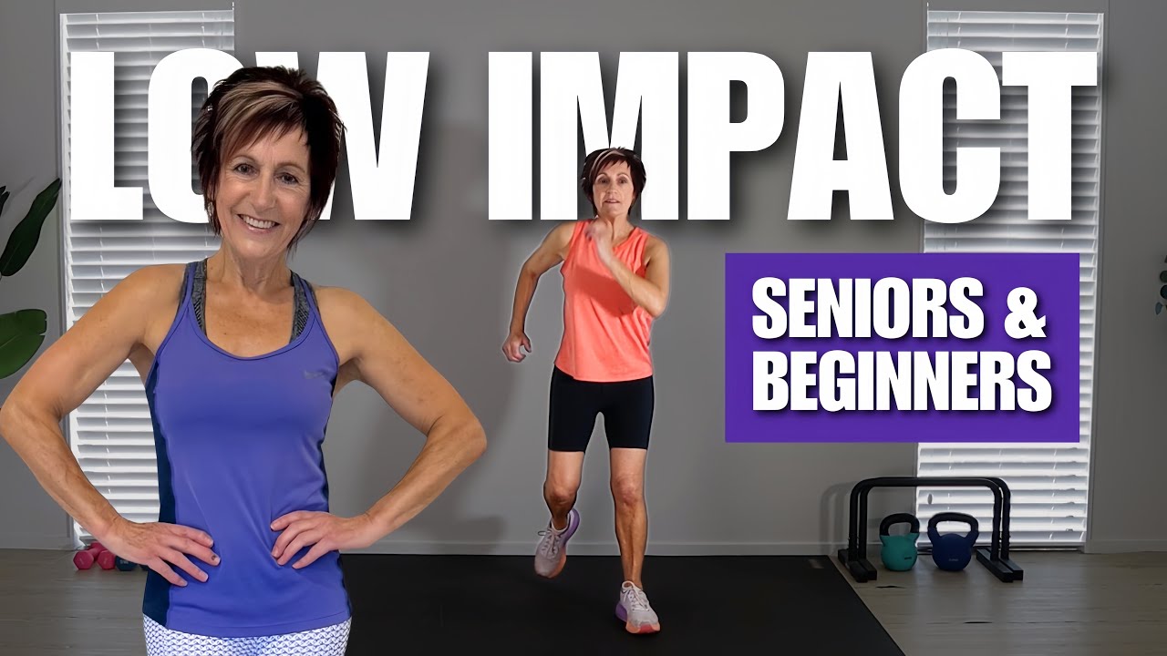20 Min Over 60s & Beginner Full Body Workout | No Equipment, No Jumping