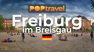 Walking in FREIBURG / Germany 🇩🇪- 4K 60fps (UHD)